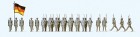 75102 Preiser German Democratic Republic. 25 unpainted miniature figurines